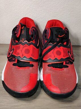 NIKE KD Trey 5 X (US Size 8) Black University Red Men's Basketball Shoes